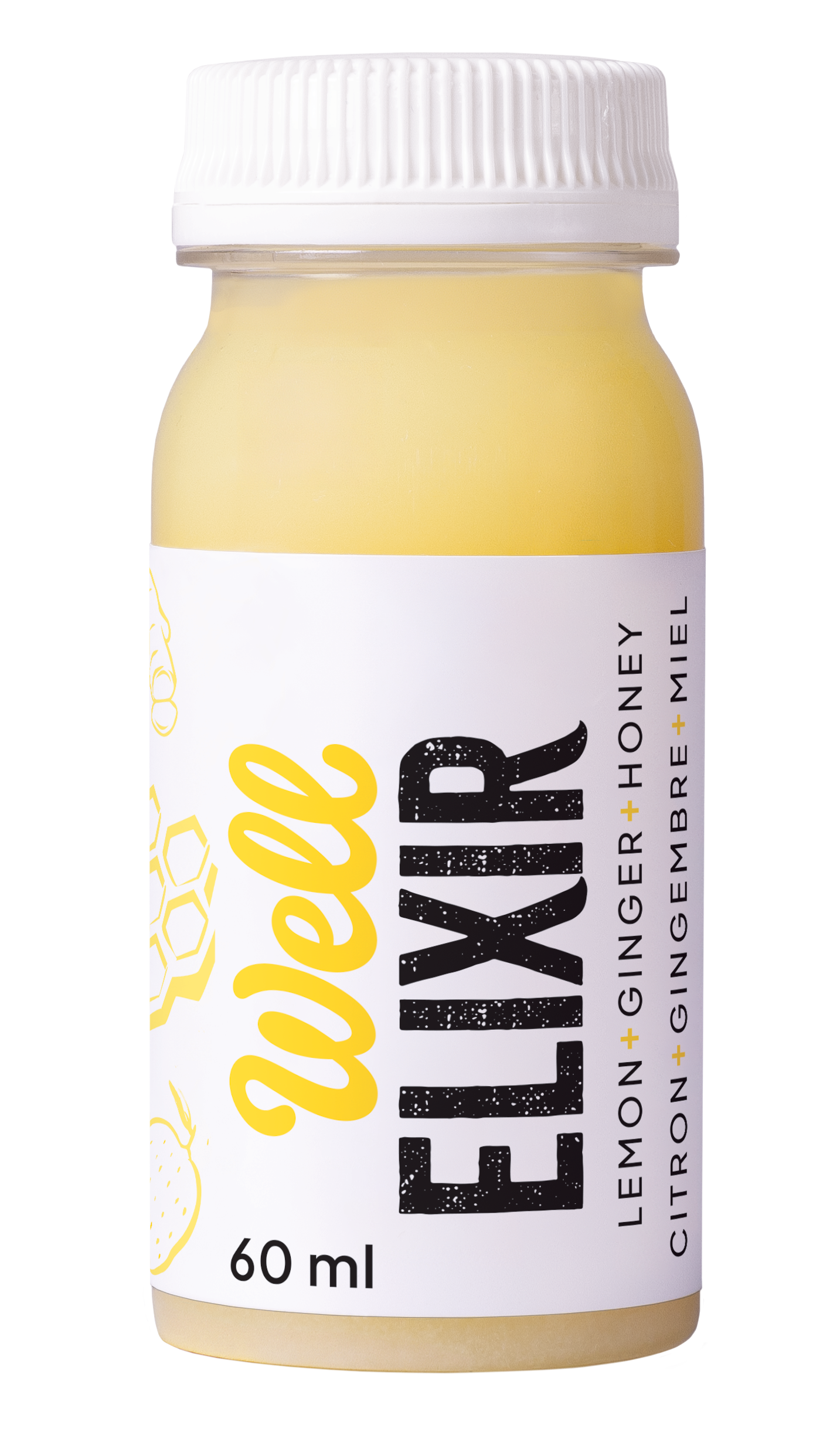 Lemon + Ginger + Honey Elixir Box - 24 Pack