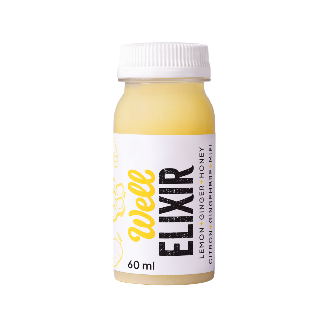 Lemon + Ginger + Honey Elixir Box - 24 Pack