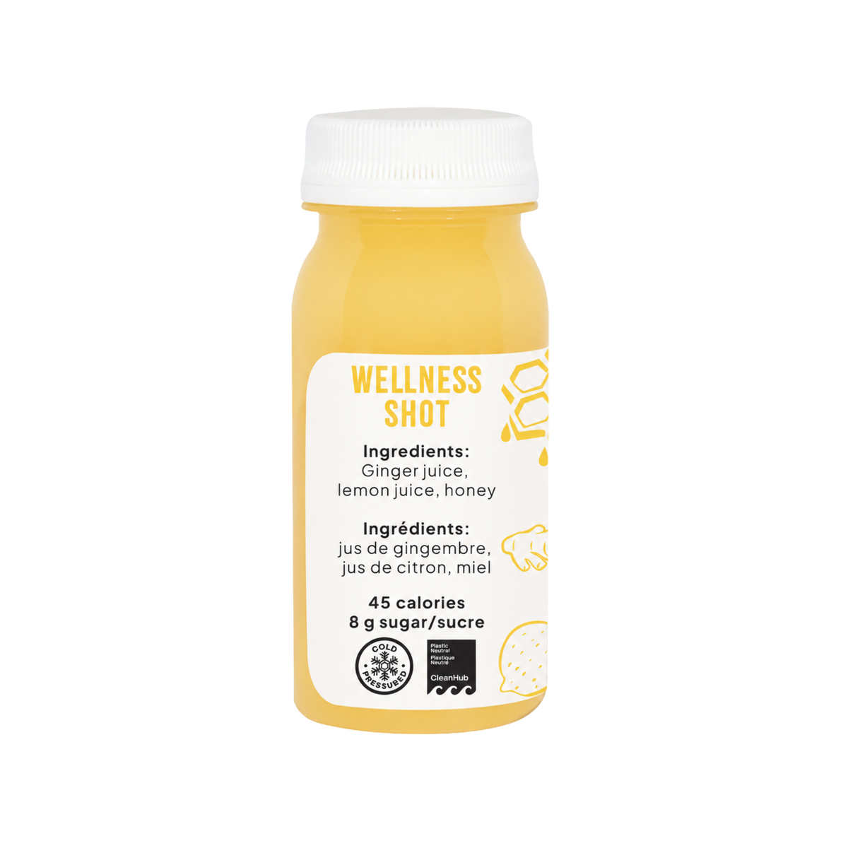 Lemon + Ginger + Honey Elixir Box - 24 Pack