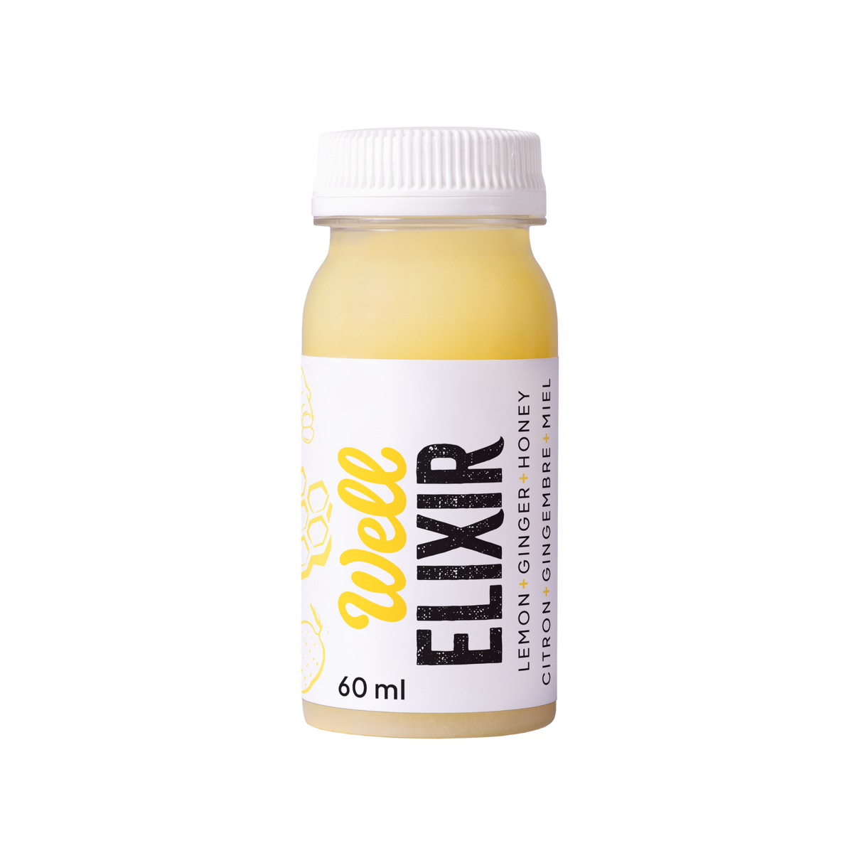 Boîte d’Élixirs Citron + Gingembre + Miel - 24 Unités