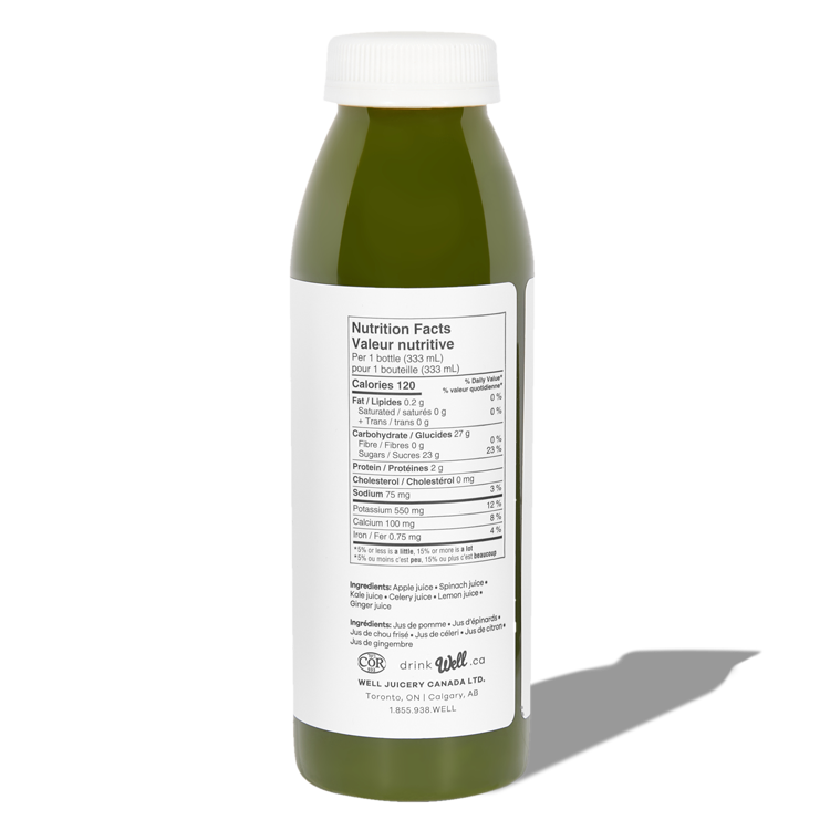 Green juice hotsell nutrition